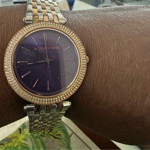 Beautiful Purple Michael Kors Watch